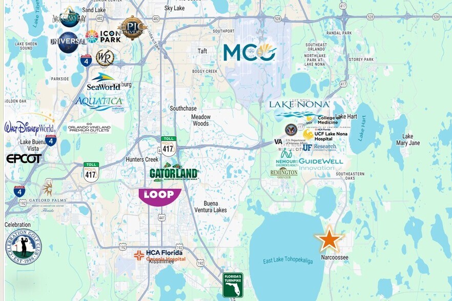 More Photos Of 1390 Oak Shore Dr, Saint Cloud Land For Sale