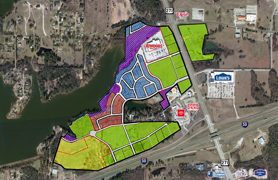 Primary Photo Of I 30 @ Hwy 271, Mount Pleasant Land For Sale