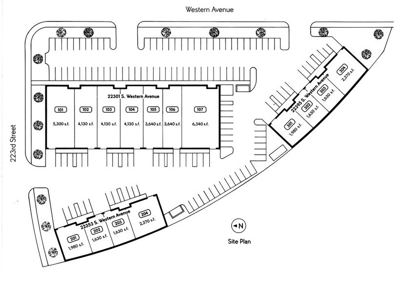More Photos Of 22301-22309 S Western Ave, Torrance Light Distribution For Lease