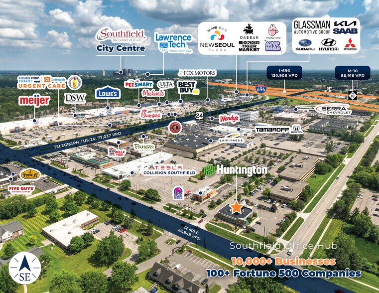 More Photos Of 24805 W 12 Mile Rd, Southfield Bank For Sale