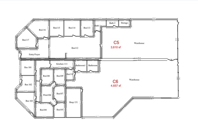 More Photos Of 7399 S Tucson Way, Centennial Flex For Lease