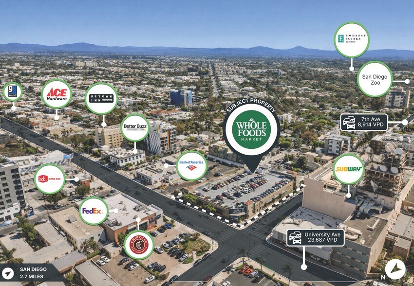 More Photos Of 711 University Ave, San Diego Supermarket For Sale
