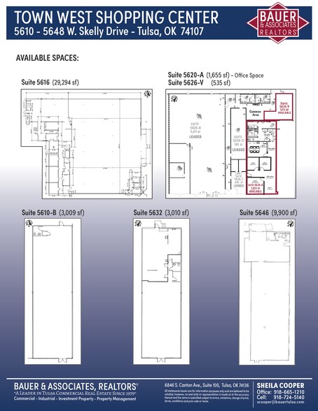 More Photos Of 5610-5648 W Skelly Dr, Tulsa Unknown For Lease