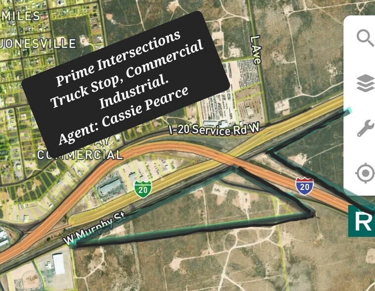 More Photos Of Prime Intersection I-HWY 20, W Murphy SE Loop 338, Odessa Land For Sale