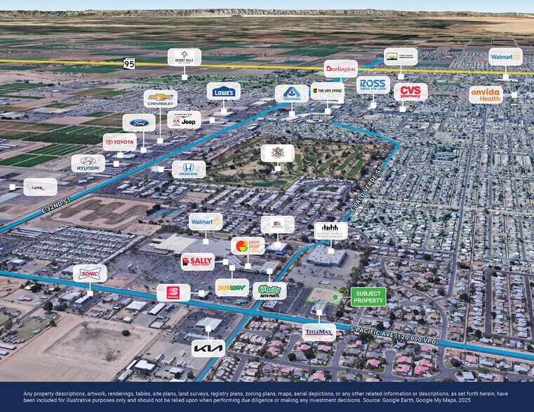 More Photos Of 2780 S Pacific Ave, Yuma Land For Sale