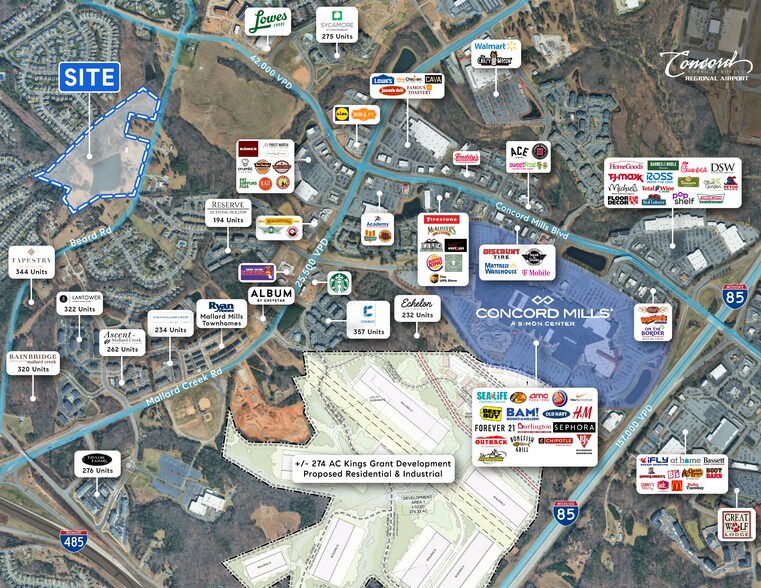 More Photos Of 3501 Beard Rd, Charlotte Land For Sale