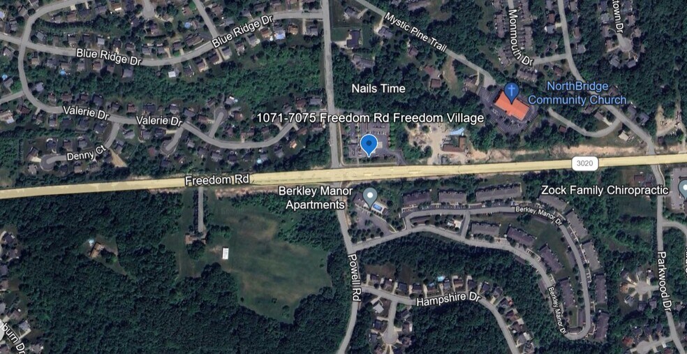Primary Photo Of 1071-1075 Freedom Rd, Cranberry Township Storefront Retail Office For Lease