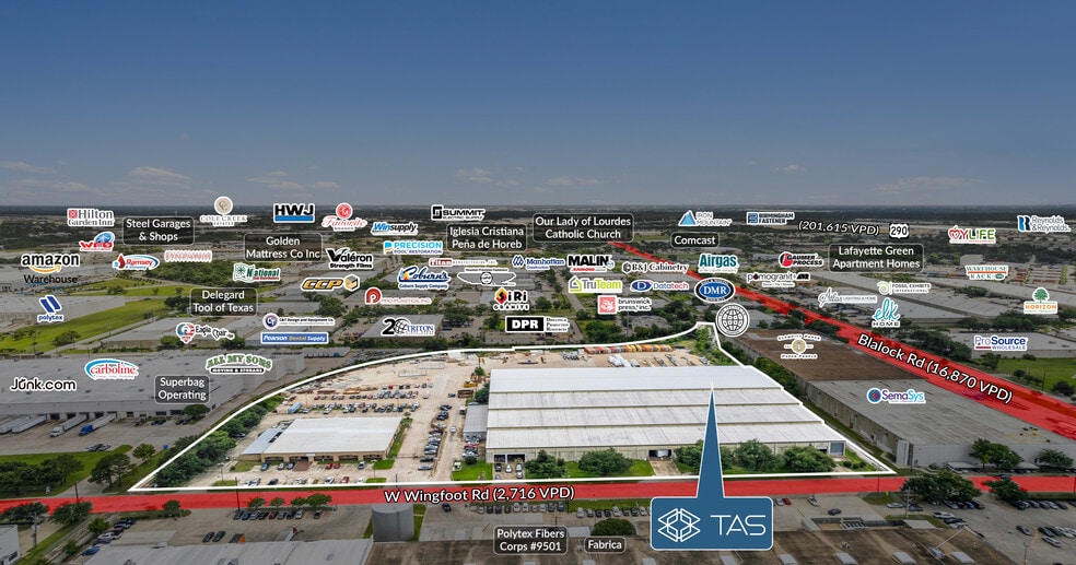 More Photos Of 9450 W Wingfoot Rd, Houston Manufacturing For Sale
