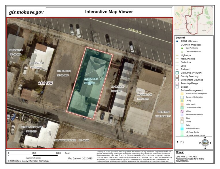 More Photos Of 620 E Beale St, Kingman Office Residential For Sale