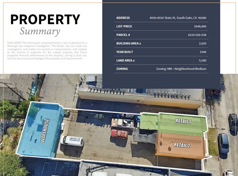 More Photos Of 8930-8934 State St, South Gate Storefront For Lease