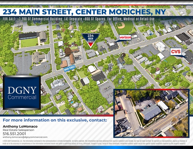 More Photos Of 234 Main St, Center Moriches Medical For Sale