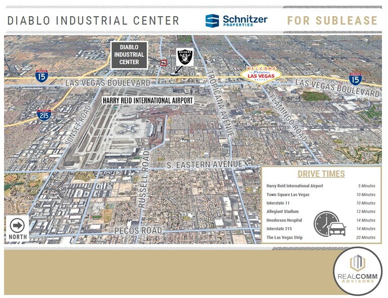 More Photos Of 4544 W Russell Rd, Las Vegas Warehouse For Lease