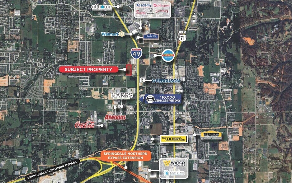 More Photos Of 6507 N Goad Springs St, Rogers Industrial For Lease