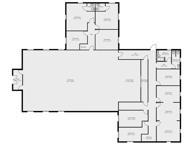 More Photos Of 1303 Gaston Ave, Gastonia Religious Facility For Sale