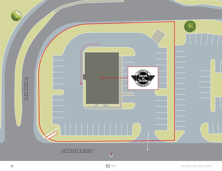 Primary Photo Of 40 Towne Center Cir, Sanford Fast Food For Sale