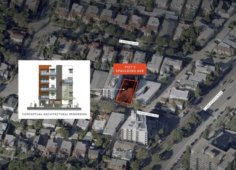 Primary Photo Of 1121 S Spaulding Ave, Los Angeles Land For Sale