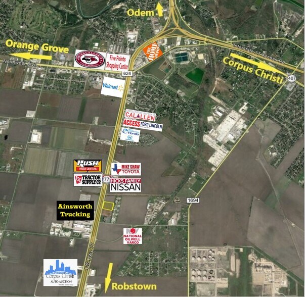More Photos Of 2802 IH 69 Access Rd, Robstown Land For Sale