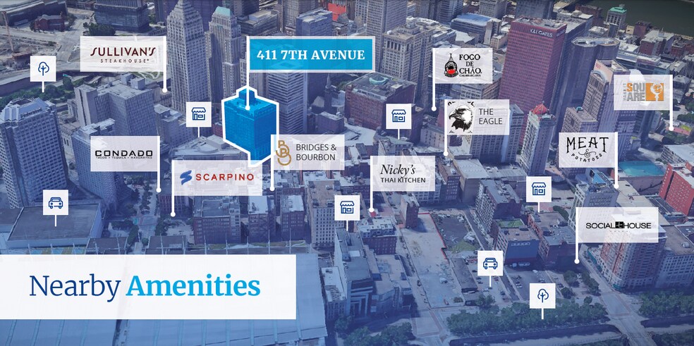 More Photos Of 411 7th Ave, Pittsburgh Office For Lease