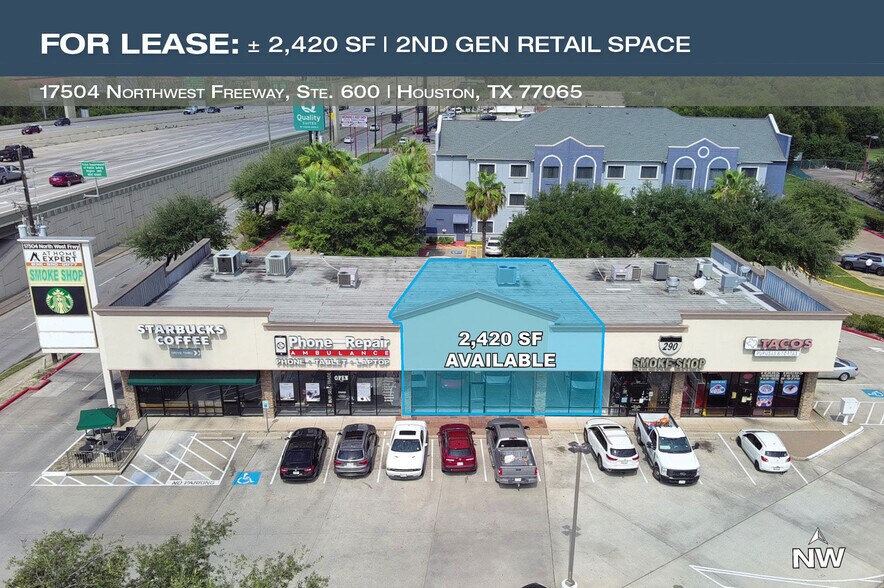 Primary Photo Of 17504 Northwest Fwy, Jersey Village Freestanding For Lease