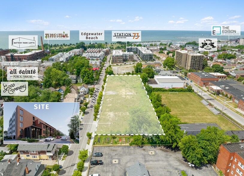 More Photos Of 1325-1345 W 73rd St, Cleveland Land For Sale