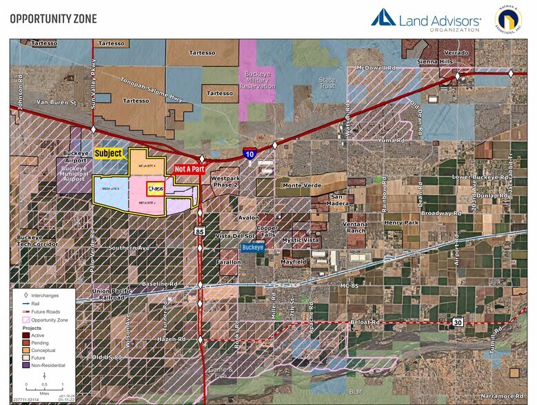 More Photos Of SW of I10 & Hwy 85 Junction, Buckeye Land For Sale