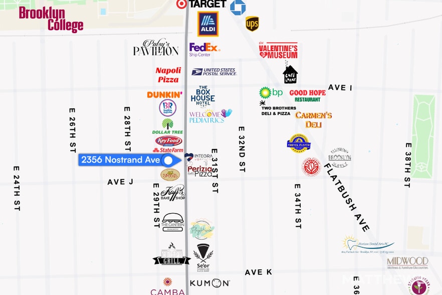 More Photos Of 2356 Nostrand Ave, Brooklyn Storefront Retail Office For Lease