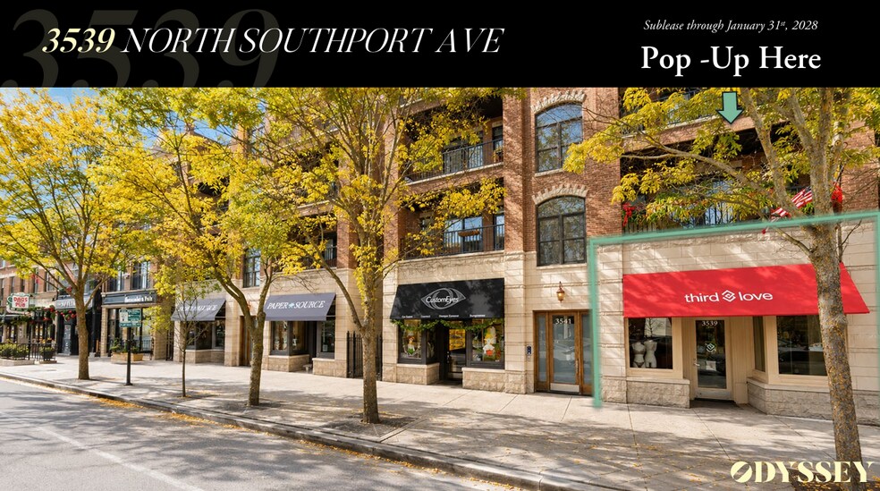 Primary Photo Of 3539 N Southport Ave, Chicago Storefront Retail Residential For Lease