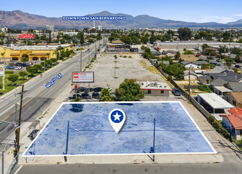 Primary Photo Of 1169 W 2nd St, San Bernardino Land For Sale