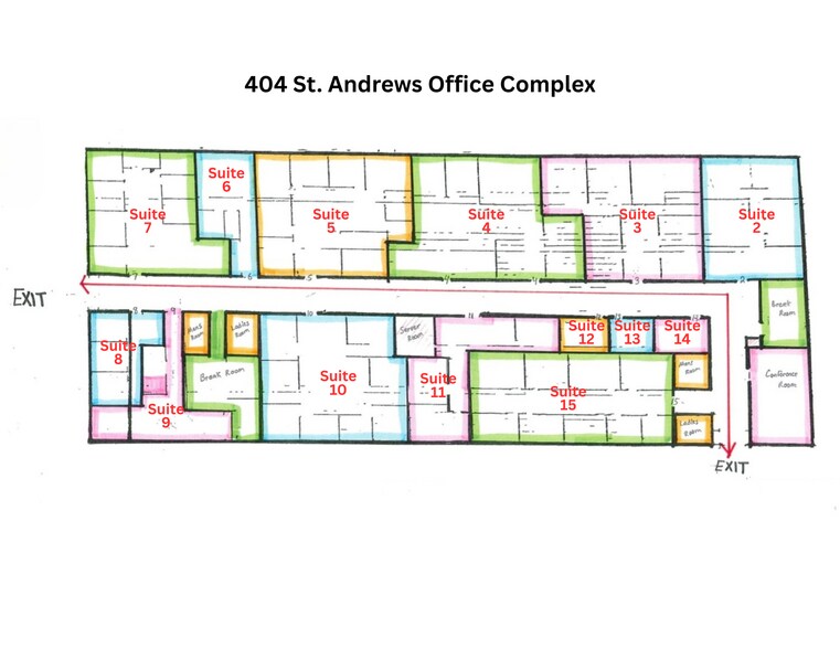 More Photos Of 404 St Andrews Dr, Greenville Office For Lease
