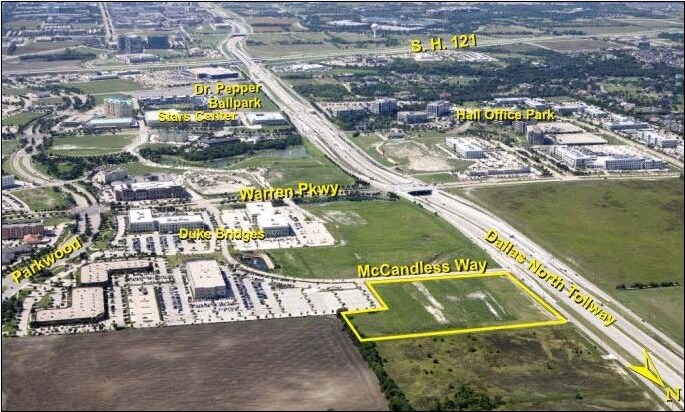 Primary Photo Of N Dallas Pky @ McCandless Way, Frisco Land For Sale