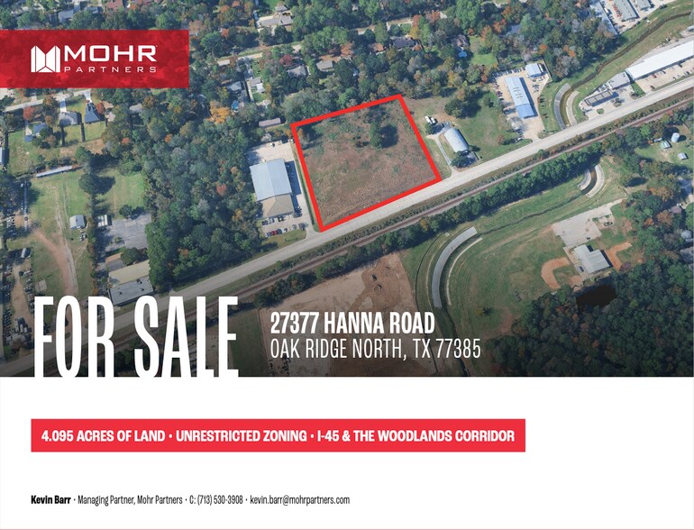 Primary Photo Of 27377 Hanna Rd, Conroe Land For Sale
