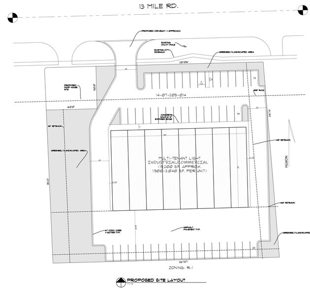 More Photos Of E 13 Mile Road - W of Groesbeck, Roseville Land For Sale