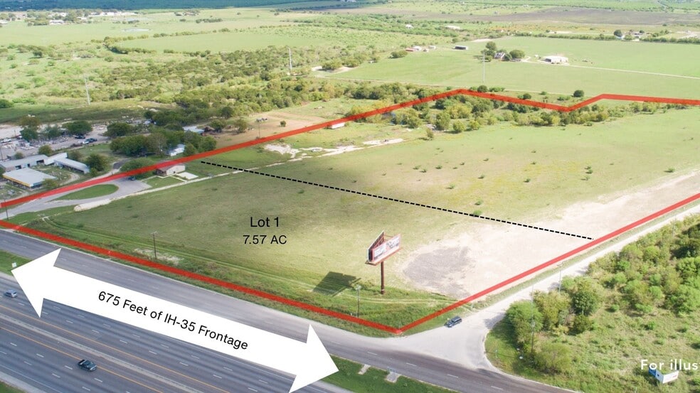 More Photos Of 25090 Interstate 35 N & Eckhardt Rd, Schertz Land For Sale