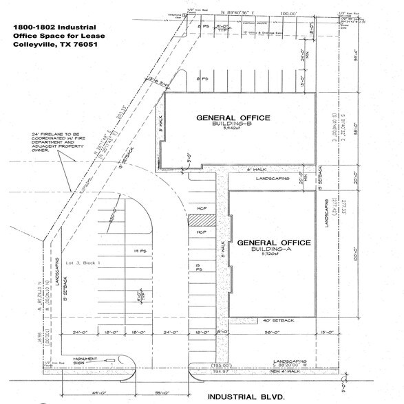 Primary Photo Of 1802 Industrial Blvd, Colleyville Office For Sale