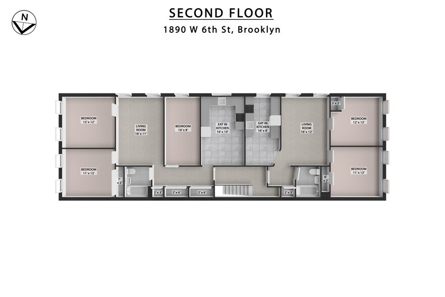 More Photos Of 1890 W 6th St, Brooklyn Storefront Retail Residential For Sale
