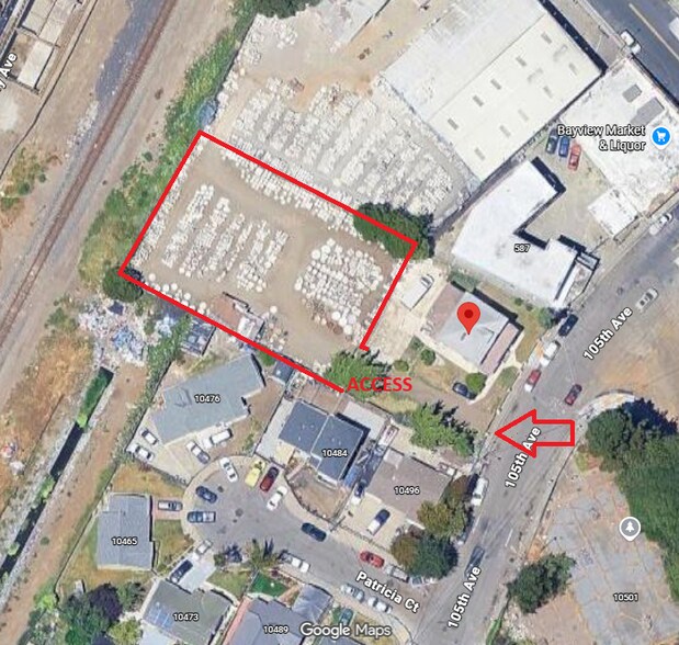 Primary Photo Of 581 105th Ave, Oakland Contractor Storage Yard For Lease