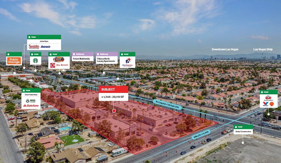 Primary Photo Of 4116-4280 W Craig Rd, North Las Vegas Unknown For Lease