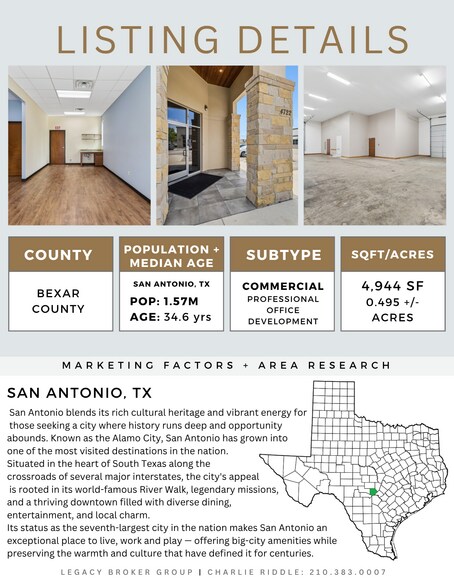 More Photos Of 4722 College Park, San Antonio Light Distribution For Sale