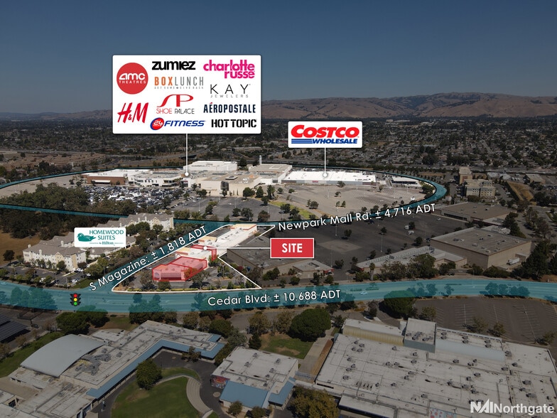 More Photos Of 5900-5980 Newpark Mall Rd, Newark Freestanding For Lease