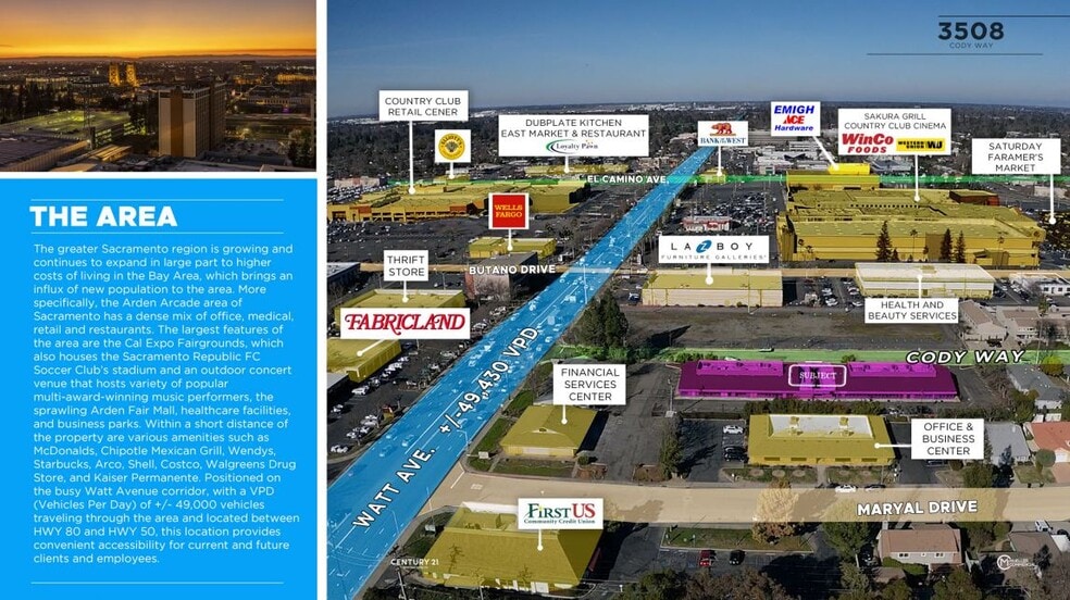 More Photos Of 3508 Cody Way, Sacramento Loft Creative Space For Lease