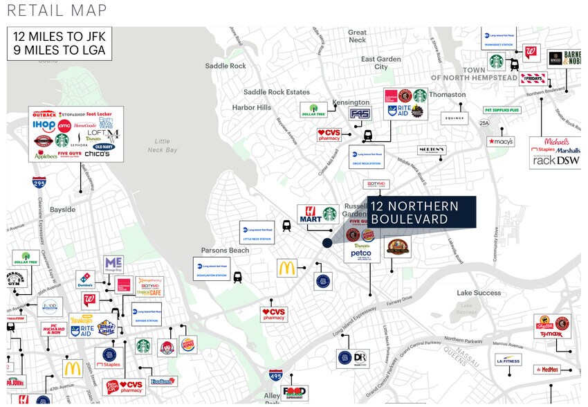 More Photos Of 12 Northern Blvd, Great Neck Storefront Retail Office For Lease