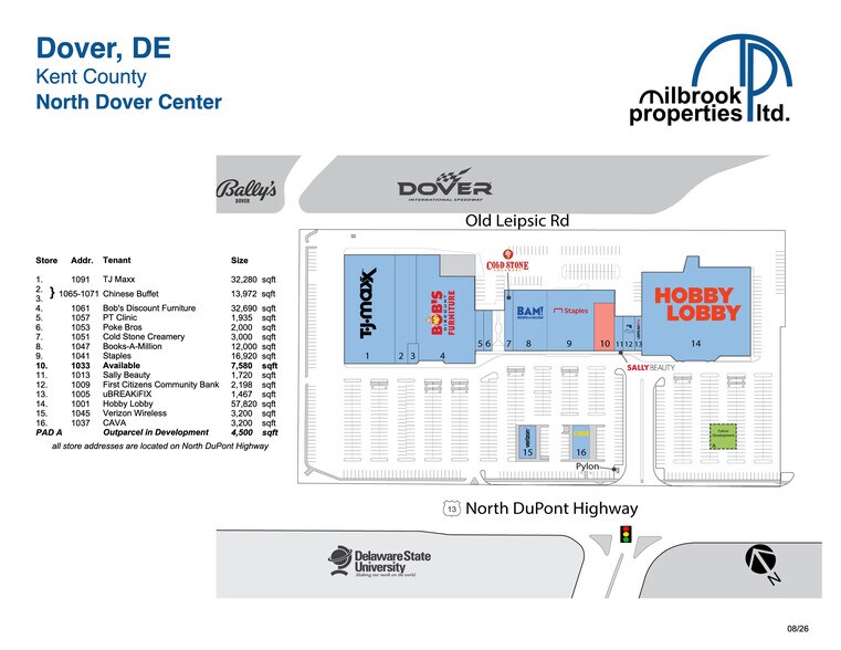 More Photos Of 1001 N DuPont Hwy, Dover Unknown For Lease