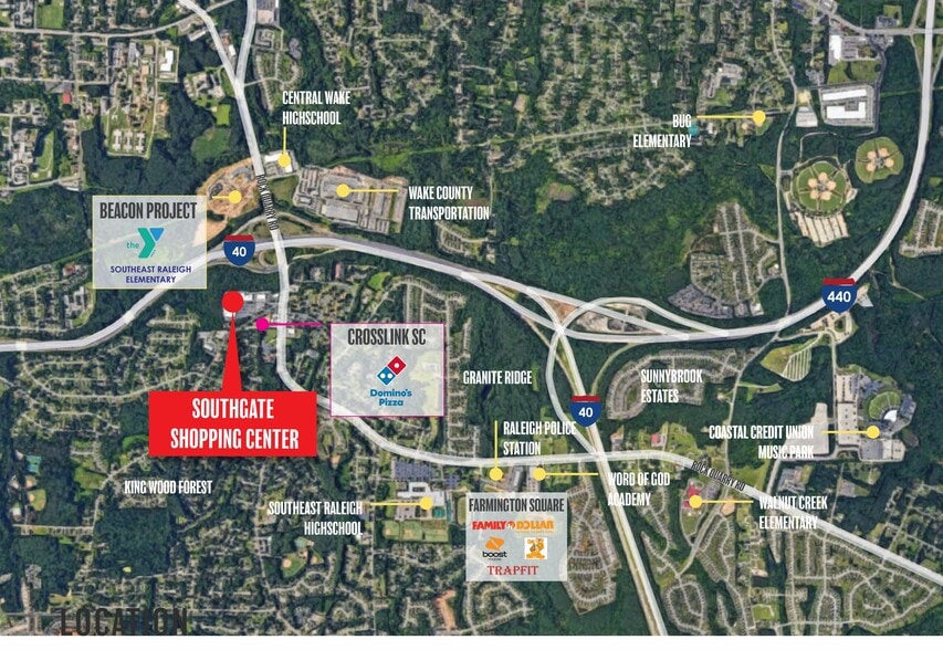 More Photos Of 1601 Cross Link Rd, Raleigh Freestanding For Lease