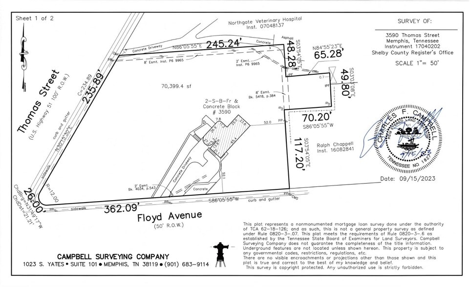 More Photos Of 3590 Thomas St, Memphis Office For Sale