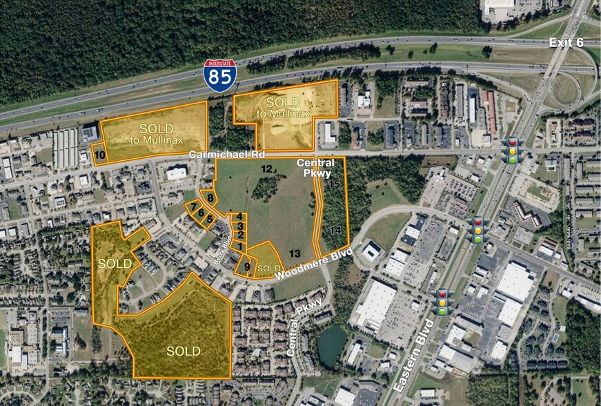 Primary Photo Of Carmichael Rd/ Woodmere Blvd/ Central Parkway, Montgomery Land For Sale