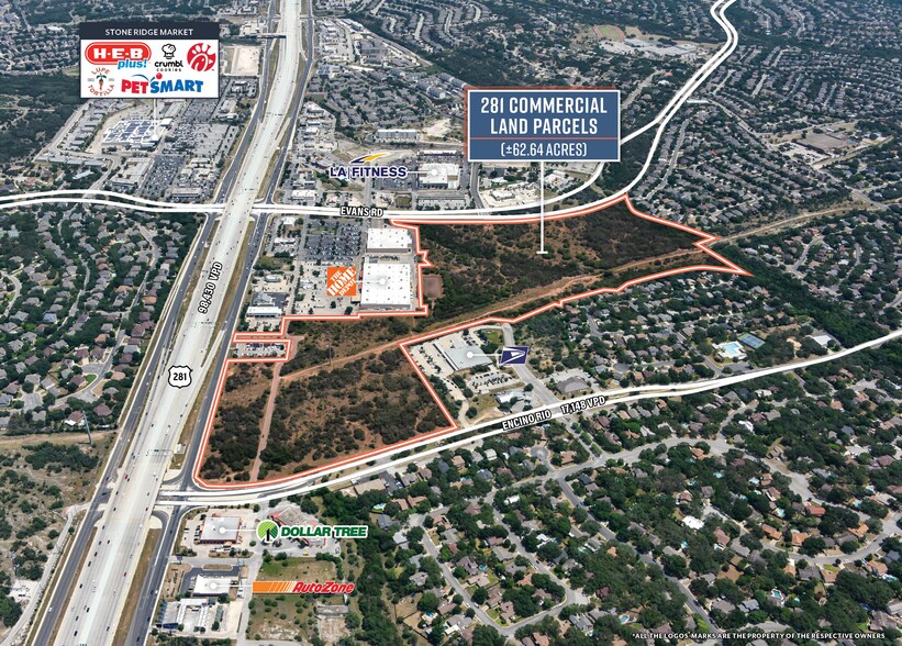 More Photos Of NEC of 281 and Encino Rio hwy, San Antonio Land For Sale
