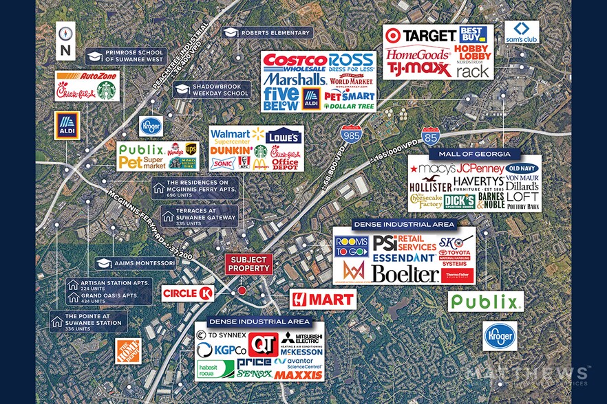 More Photos Of 215 Old Peachtree Rd NW, Suwanee General Retail For Sale
