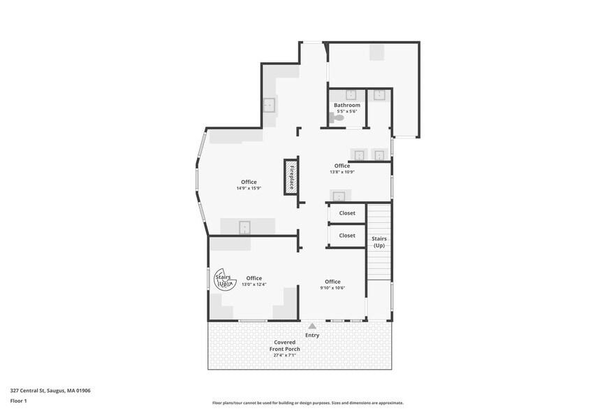 More Photos Of 327 Central St, Saugus Office For Sale