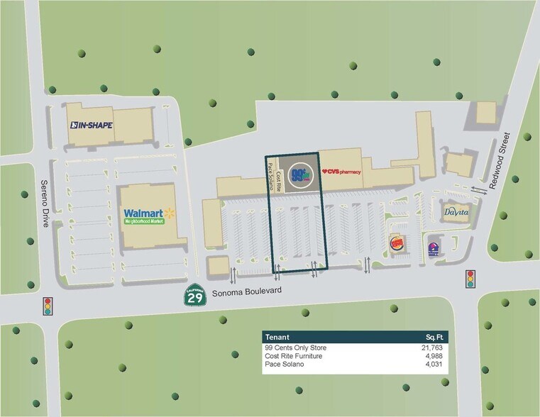 More Photos Of 3684-3686 Sonoma Blvd, Vallejo Storefront For Lease