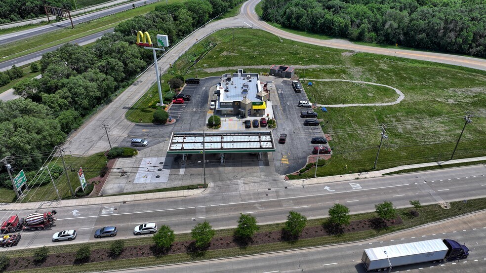 Primary Photo Of 24061 W Eames St, Channahon Service Station For Sale